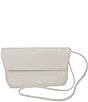 Color:White - Image 1 - 10334 Reptile-Embossed Convertible Clutch