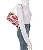 J. Renee Anisha Printed Shoulder Bag, Color:Pink/Red/Purple - Image 4