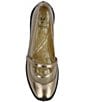 J. Renee Belenya Metallic Leather and Mesh Mary Jane Flats - Image 6
