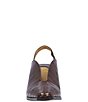 J. Renee Brisani Crocodile Embossed Slingback Pumps - Image 5