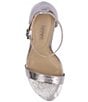 Color:Taupe Metallic - Image 6 - Bryn Metallic Leather Ankle Strap Dress Sandals