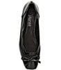 Color:Black Patent/Grosgrain - Image 6 - Codda Patent Square Toe Bow Dress Flats