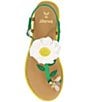 J. Renee Dazee Daisy and Bee T-Strap Toe Loop Flat Sandals - Image 5