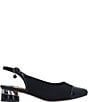 J. Renee Givora Stretch Knit Slingback Pumps - Image 2