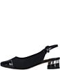 J. Renee Givora Stretch Knit Slingback Pumps - Image 4