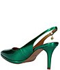 Color:Green Patent - Image 3 - Henza Patent Slingback Pumps
