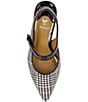 J. Renee Jasira Houndstooth Plaid Mary Jane Slingback Pumps - Image 6