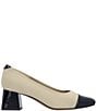 J. Renee Javelle Stretch Knit Cap Toe Pumps - Image 2