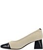 J. Renee Javelle Stretch Knit Cap Toe Pumps - Image 4