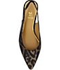J. Renee Jeyora Leopard Print Pointed Toe Slingback Pumps - Image 6
