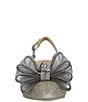 J. Renee Kalindra Glitter Fabric Slingback Bow Pumps - Image 5