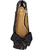 J. Renee Lazule Leopard Print Slingback Block Heel Bow Pumps - Image 6