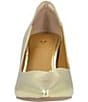 J. Renee Lunessa Metallic Leather Pointed Toe Pumps - Image 5