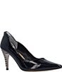 J. Renee Lunessa Patent Pointed Toe Pumps - Image 1