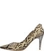 J. Renee Lunessa Snake Print Pointed Toe Pumps - Image 4