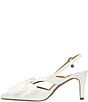 J. Renee Morigen Patent Bow Slingback Pumps - Image 6