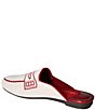 Color:Natural/Red Knit - Image 3 - Netra Knit Loafer Mules