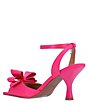 J. Renee Nishia Satin Bow Ankle Strap Dress Sandals | Dillard's