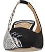 J. Renee Palora Houndstooth Plaid 3-Button Slingback Pumps - Image 5