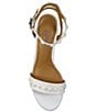 Color:White Satin/Pearl - Image 6 - Rulata Satin Pearl Studded Dress Sandals