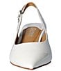 Color:White Pearl Patent - Image 5 - Shayanne Patent Slingback Pumps