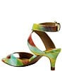 Color:Bright Multi - Image 3 - Soncino Bright Multi Print Patent Leather Dress Sandals