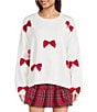 J.Marie Jenna Long Sleeve Bow front Sweater - Image 1