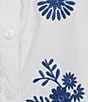 J.Marie Laken Button Up Short Sleeve Top - Image 4