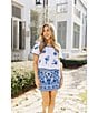 J.Marie Laken Button Up Short Sleeve Top - Image 5