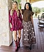 J.Marie Maelan A-Line Skirt - Image 5