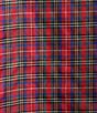 J.Marie Mock Neck Bow 3/4 Sleeve Plaid Shift Dress - Image 3