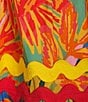 Color:Multi - Image 3 - Paloma One Shoulder Tiered Midi Dress