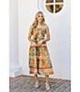 Color:Multi - Image 4 - Paloma One Shoulder Tiered Midi Dress