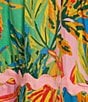 Color:Multi - Image 3 - Paloma Ruffle Strap Tiered Ric Rac Sleeveless Square Neck Pocketed Midi Dress