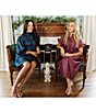 J.Marie Ruffle Sleeve Button Front Plaid Midi Dress - Image 6