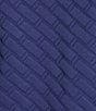 Color:Dark Denim - Image 3 - Allie Catalina Cloth Knit Jacquard Crew Neck Short Sleeve Tee