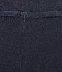 J.McLaughlin Anderson Denim Flat Front Wide Leg Pull-On Jeans, Color:Denim - Image 4