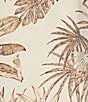 J.McLaughlin Cornelia Coordinating Point Collar Short Sleeve Button Front Top, Color:Off White/Brown - Image 4