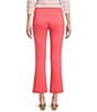 J.McLaughlin Ivy Front Seam Detailed Kick Flare Leg Hem Cropped Pull-On Pants - Image 2
