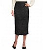 J.McLaughlin Kelly Textured Fringe Pencil Skirt - Image 1