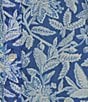 Color:Blue - Image 4 - Lois Woven Floral Print Point Collar Long Sleeve Button Front Blouse