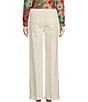 Color:Natural - Image 2 - Lowden Stretch Denim Straight Wide-Leg Jeans