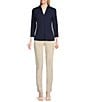 J.McLaughlin Masie Slim Tapered Leg Elastic Waist Pull-On Pants, Color:Stone - Image 3