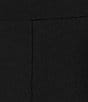 Color:Black - Image 4 - Newport Straight Leg Cropped Pants