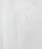 Color:White - Image 4 - Pasha Cotton-Linen Pleated Coordinating Wide-Leg Pants