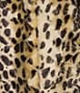 J.McLaughlin Pella Leopard Print Round Neck Long Sleeve Jacket, Color:Sand/Black - Image 4
