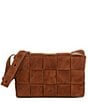 J.McLaughlin Una Suede Leather Bag, Color:Toasted Coconut - Image 2