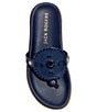 Color:Midnight - Image 4 - Collins Casual Leather Thong Sandals