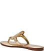 Jack Rogers Collins Leather Slip On Woven Thong Sandals - Image 5