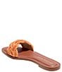 Color:Apricot - Image 3 - Dumont Woven Rope Slide Sandals